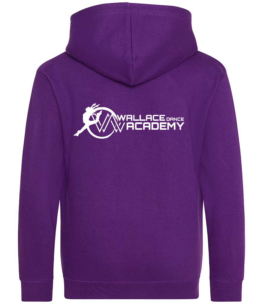 WDA Printed Children's Zipped Hoody