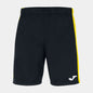 MAXI SHORT BLACK-YELLOW