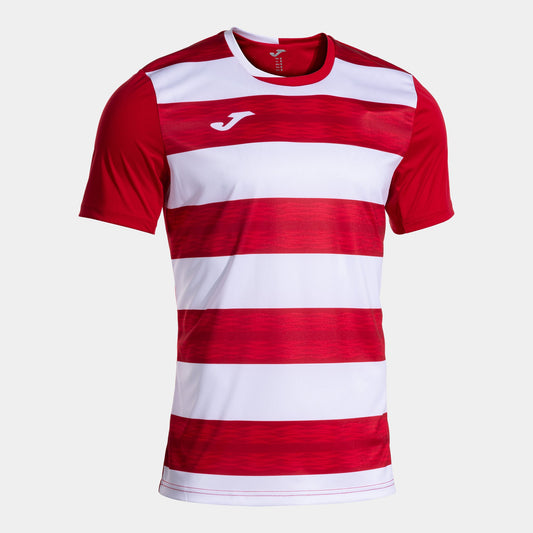 EUROPA VI SHORT SLEEVE T-SHIRT RED WHITE