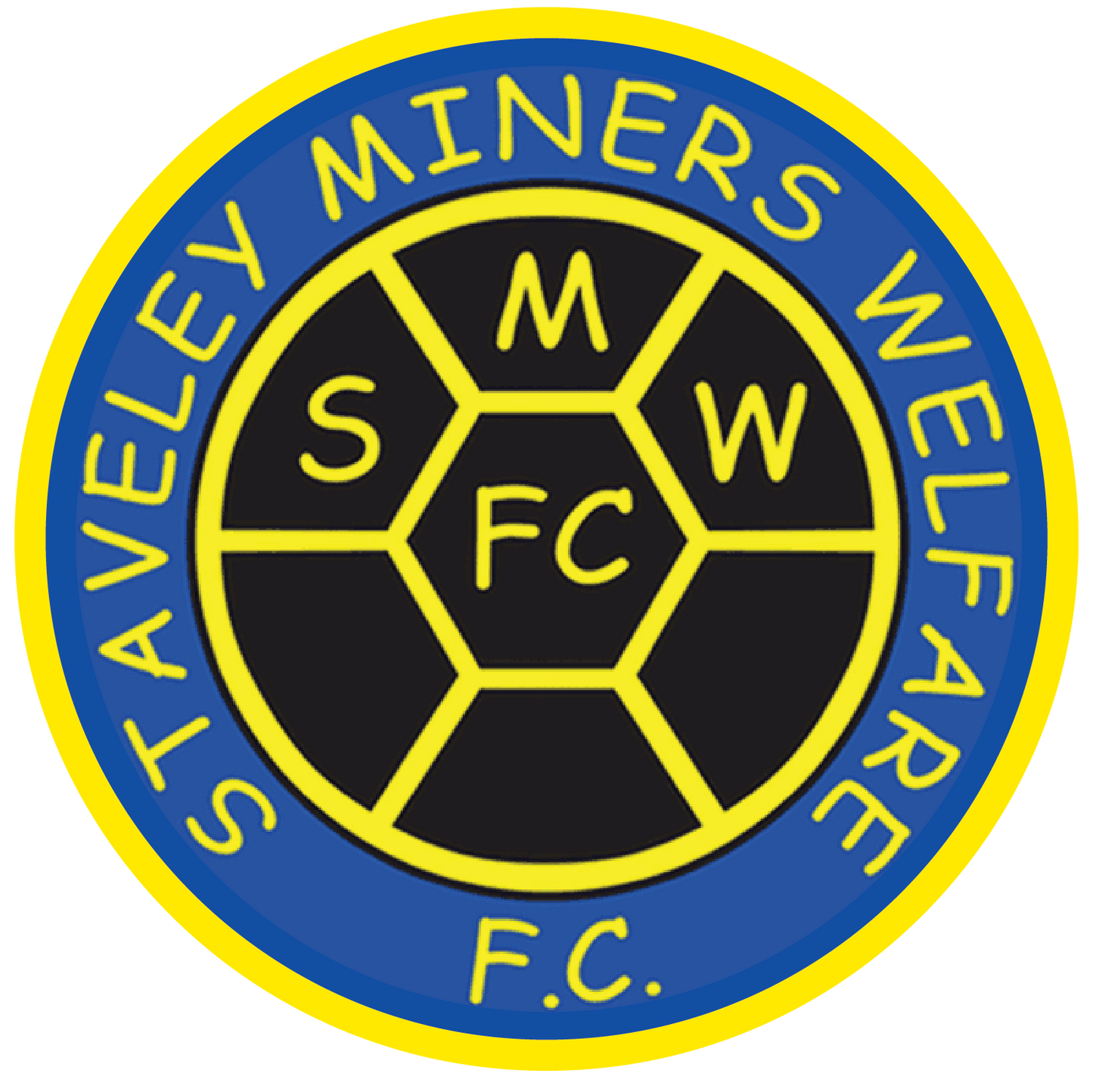 Printed Staveley Badge 65mm
